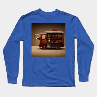 Steampunk Tokyo Ramen Food Truck Long Sleeve T-Shirt